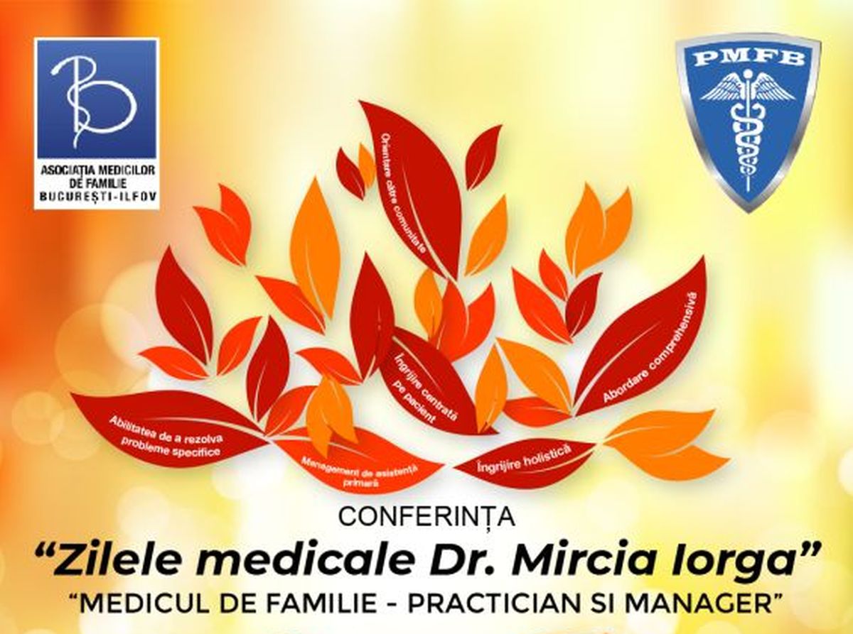 Conferinţa „Zilele medicale Dr. Mircia Iorga”   Medicul de familie   practician şi manager